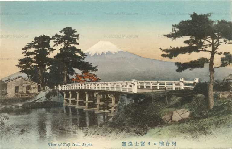 uc1237-Kawaibashi Fuji 河合橋より富士遠望 富士市